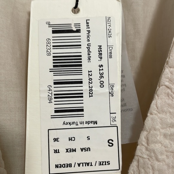 NWT Nocturne blush wrap dress - Picture 6 of 6